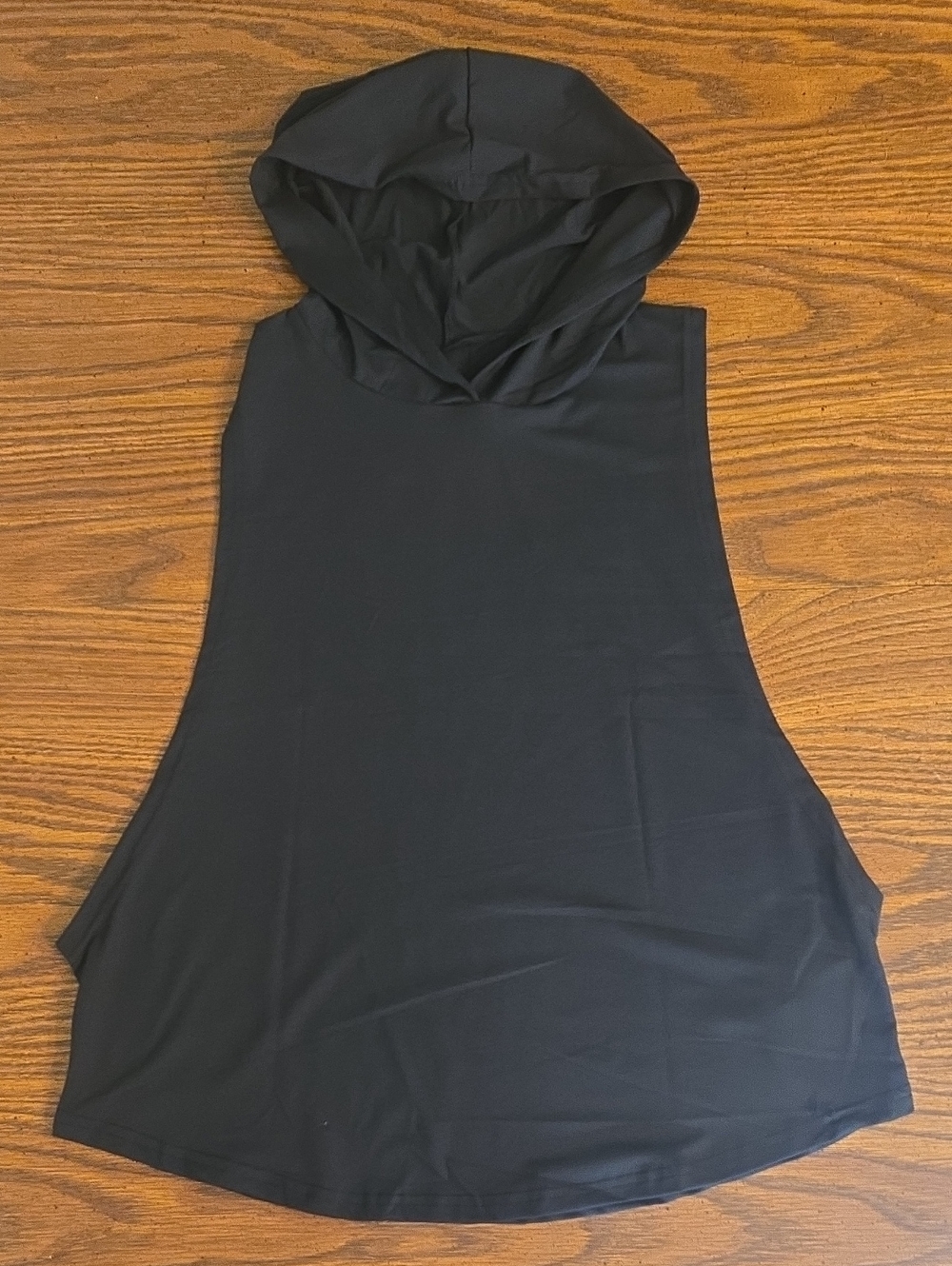Sleeveless Hooded Black XL Sleeveless Shirt